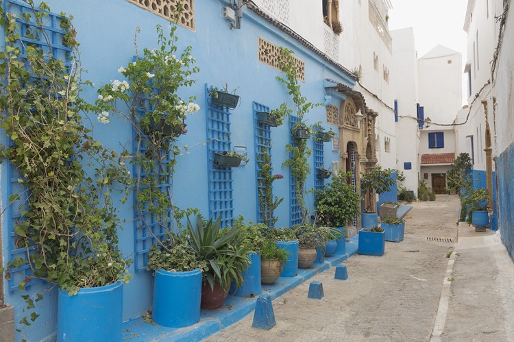 De kasba van binnen - Rabat - Marokko